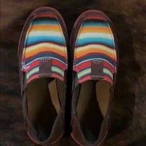 Ariat Kids Cruisers Palm Brown Serape print